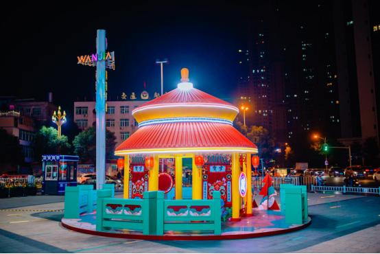  福州闽侯万家广场 美陈网站 美陈前沿 