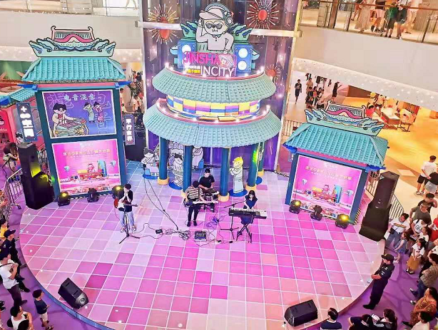  杭州金沙印象城 美陈网站 美陈前沿 