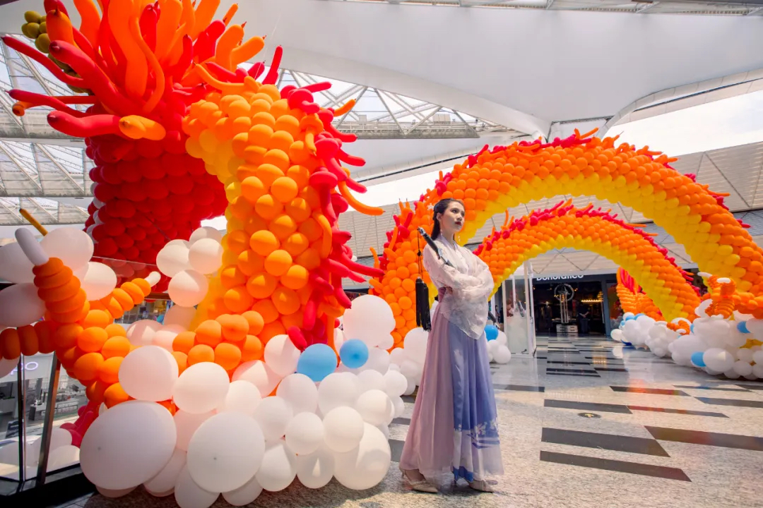 超10万只气球的艺术节展览活动策划以国潮姿态打造全新视觉盛宴 美陈网站 美陈前沿 