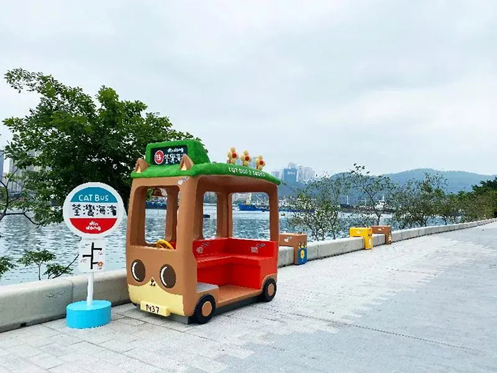 海滨公园长廊「维港癫当开心村」展示活动策划的「癫当」太好玩了 美陈网站 美陈前沿 