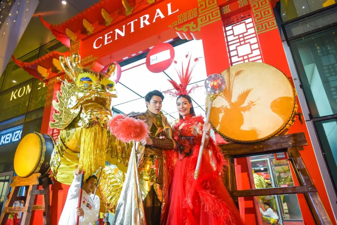 2021国外春节档的商场美陈活动策划别有一番风味，生命力滚滚 美陈网站 美陈前沿 