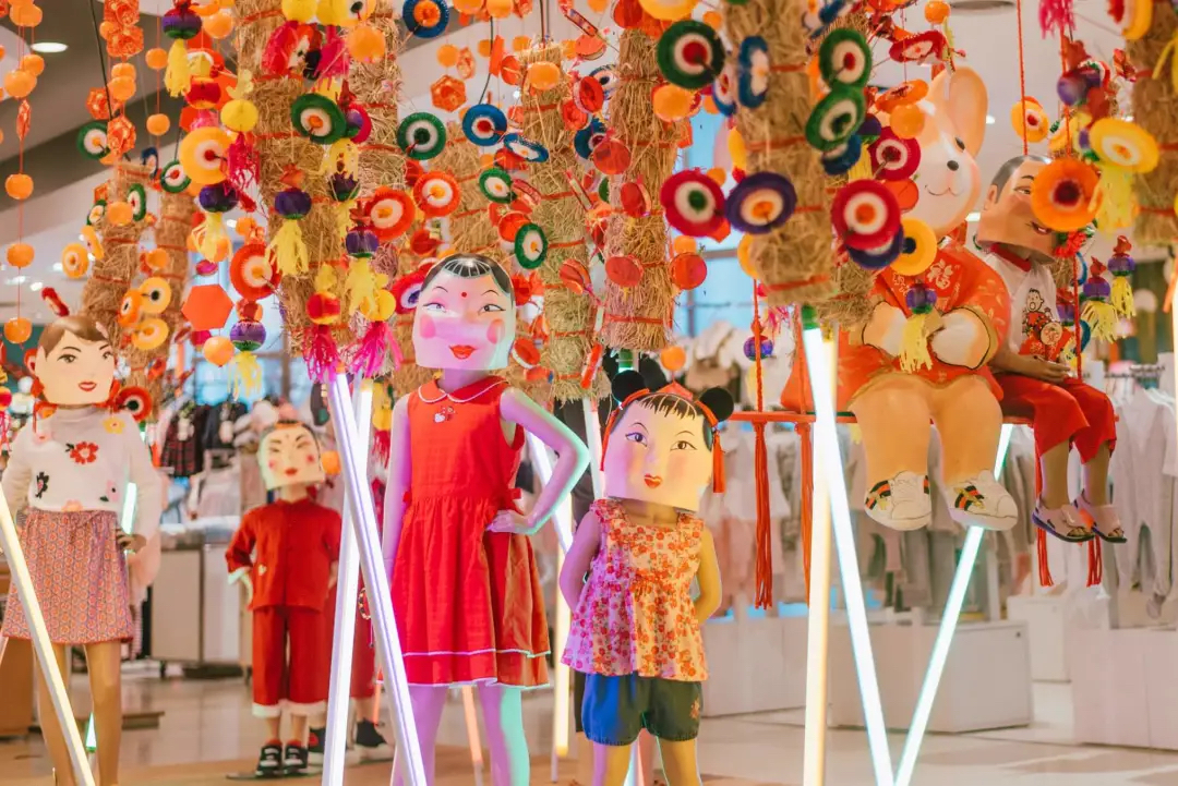 2021国外春节档的商场美陈活动策划别有一番风味，生命力滚滚 美陈网站 美陈前沿 