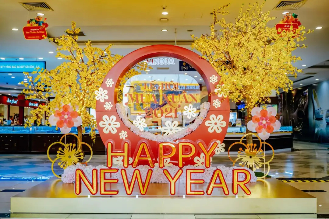2021国外春节档的商场美陈活动策划别有一番风味，生命力滚滚 美陈网站 美陈前沿 