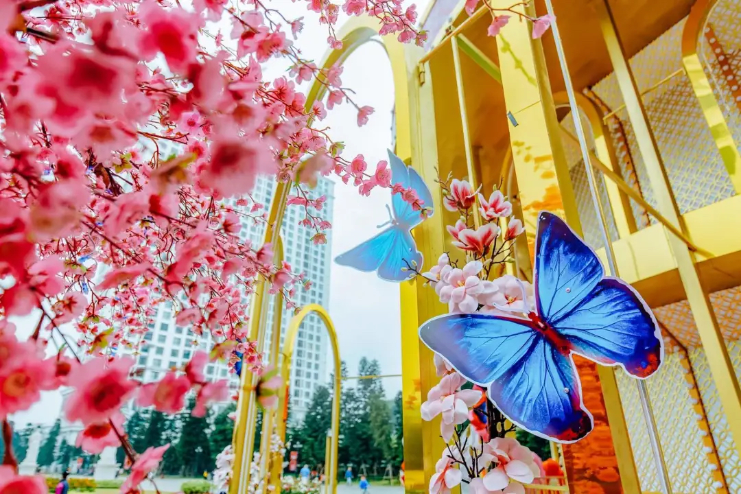 2021国外春节档的商场美陈活动策划别有一番风味，生命力滚滚 美陈网站 美陈前沿 