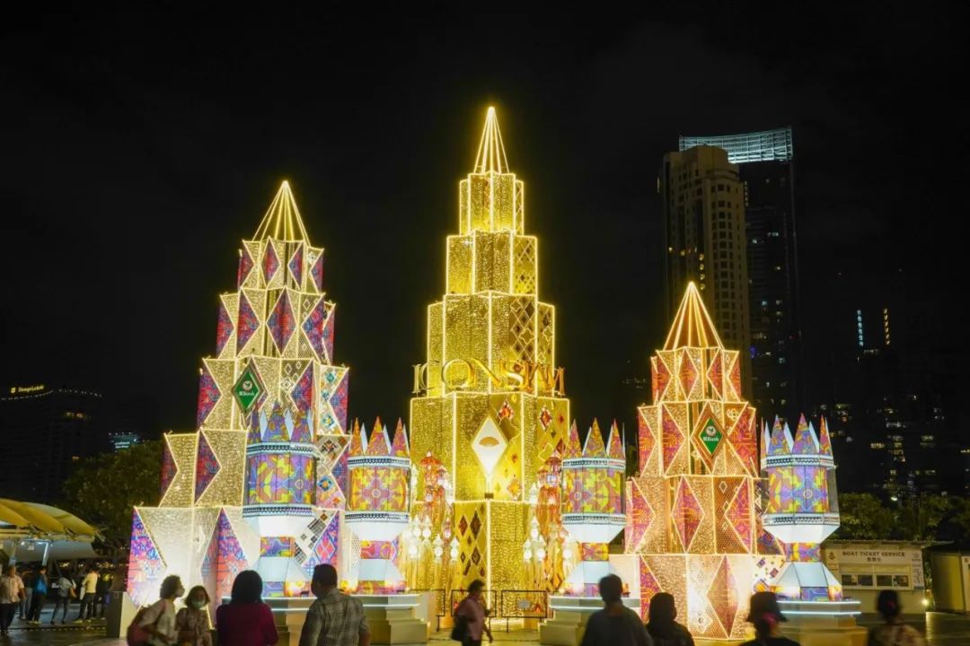 曼谷MAGIC COMES ALIVE圣诞节主题活动策划的灯光秀已成打卡胜地 美陈网站 美陈前沿 
