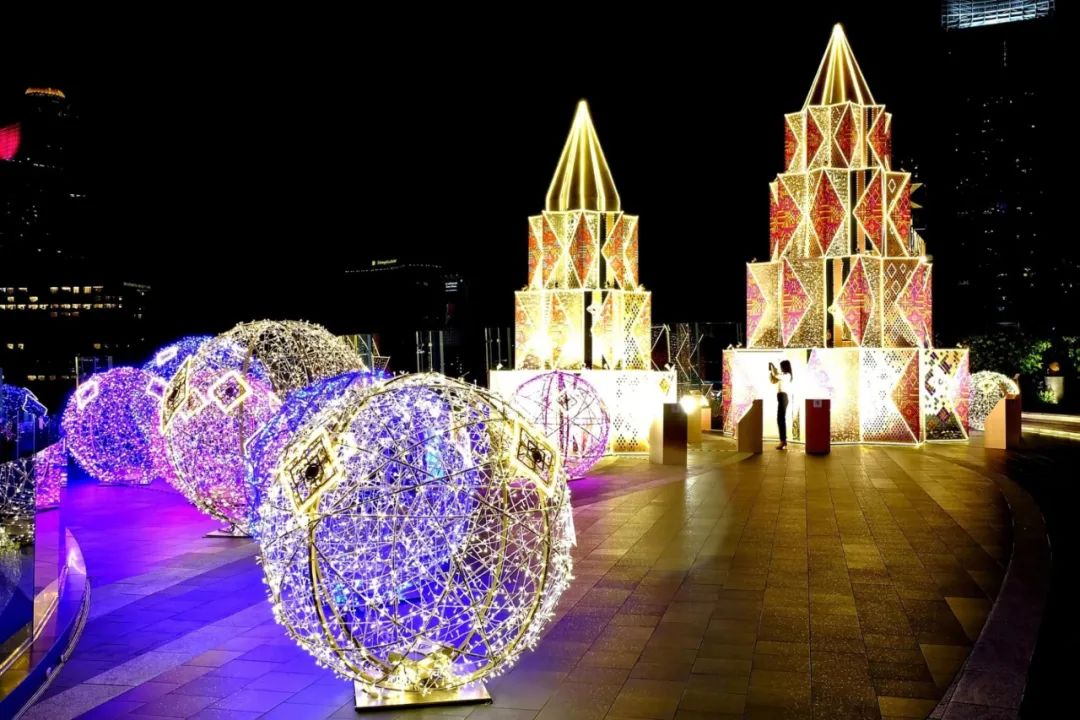 曼谷MAGIC COMES ALIVE圣诞节主题活动策划的灯光秀已成打卡胜地 美陈网站 美陈前沿 