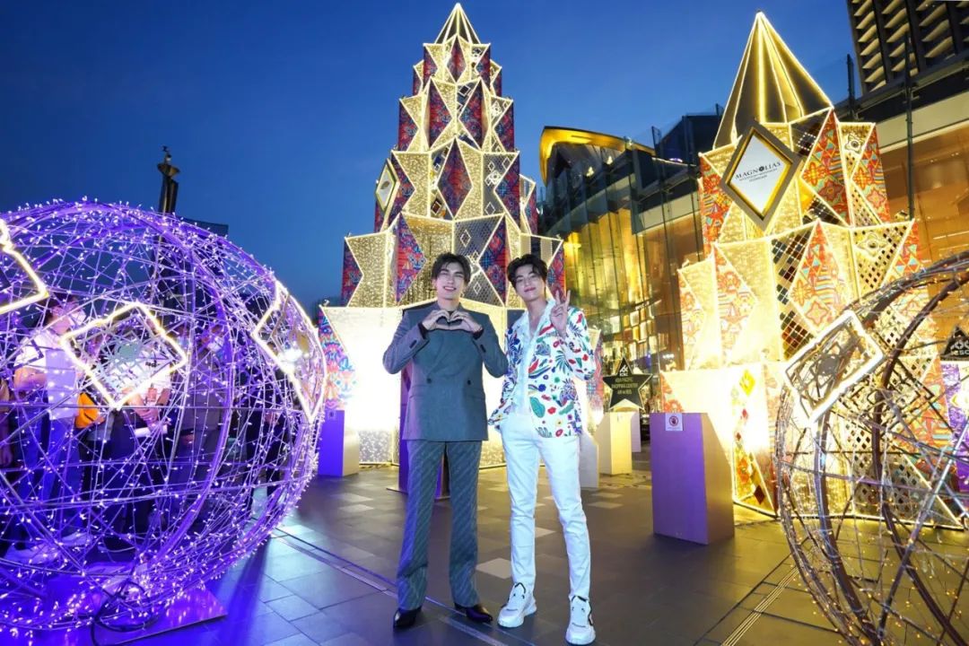 曼谷MAGIC COMES ALIVE圣诞节主题活动策划的灯光秀已成打卡胜地 美陈网站 美陈前沿 