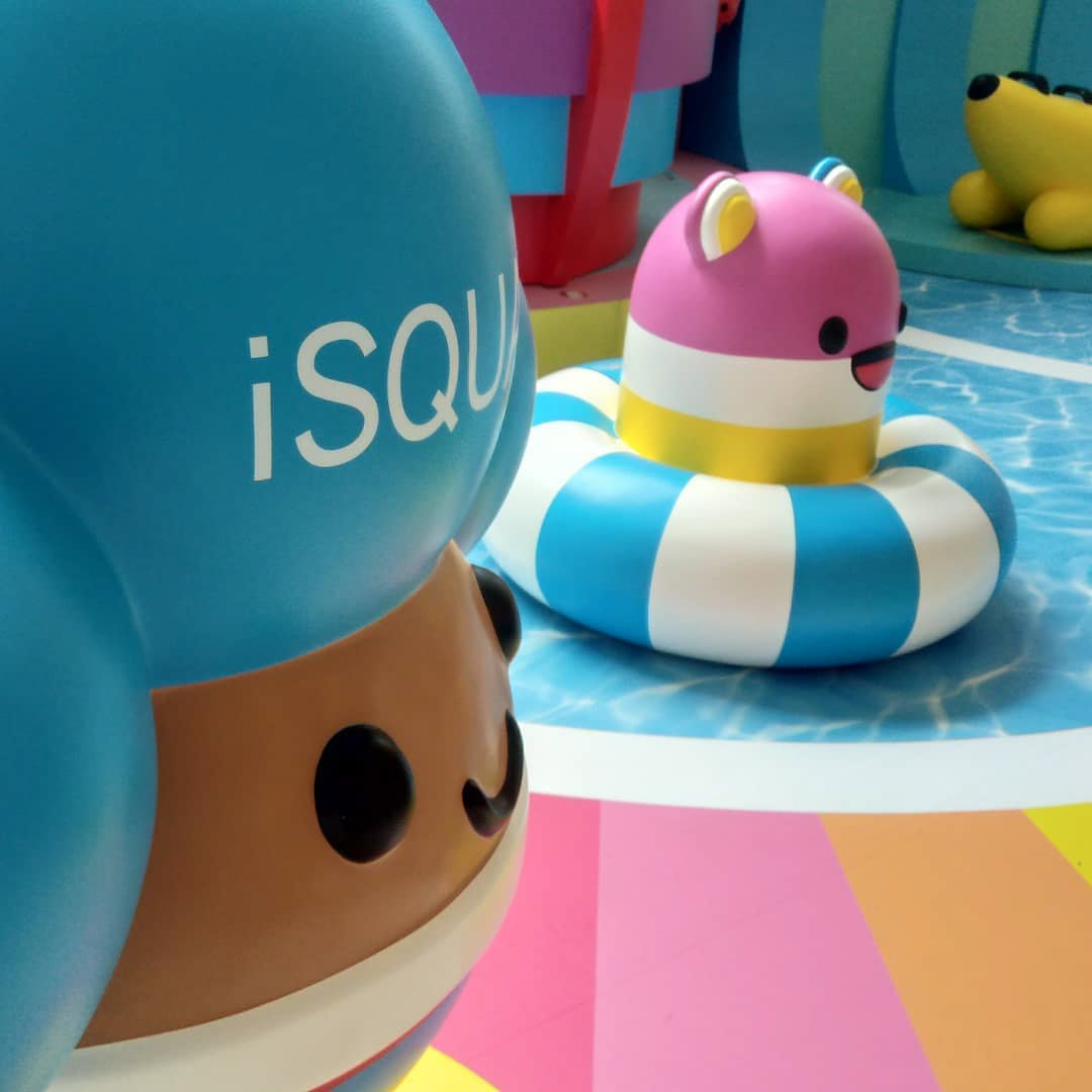 Isquare x Chocotoy香港购物中心美陈装饰设计 美陈网站 美陈前沿 