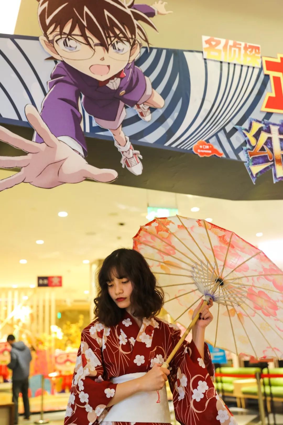 小年夜的温泉活动开播了，柯南喊你穿越到日剧同款场景泡个汤 美陈网站 美陈前沿 