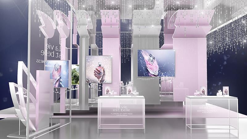 Bling Bling Bling的美妆快闪店你真的不动心吗？粉粉少女心爆棚啊！ 美陈网站 美陈前沿 