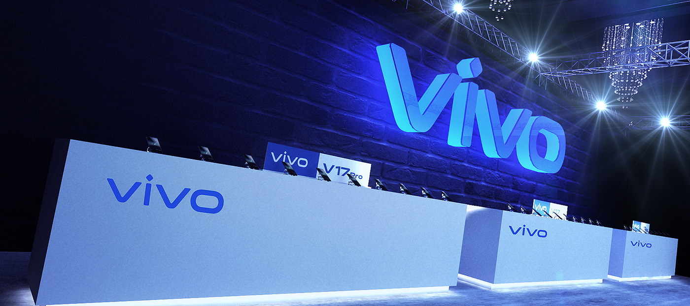 VIVO快闪展览活动展厅设计美轮美奂不愧为大厂 美陈网站 美陈前沿 