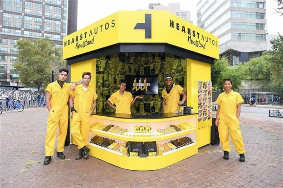 用一个单色就在纽约时装周期间横扫千军的快闪店，这也太狠了 美陈网站 美陈前沿 