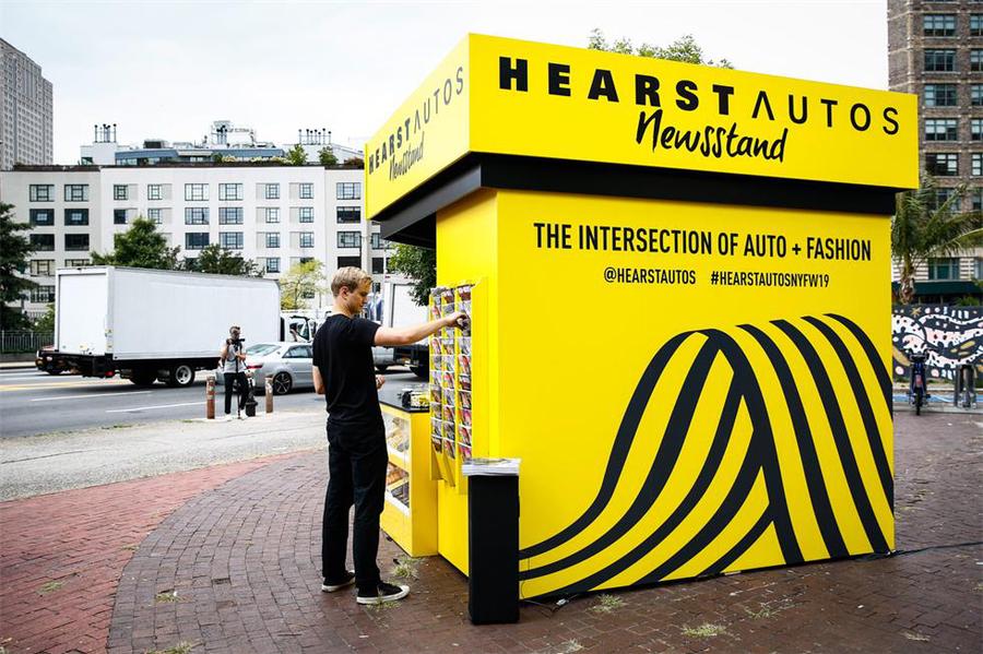 用一个单色就在纽约时装周期间横扫千军的快闪店，这也太狠了 美陈网站 美陈前沿 