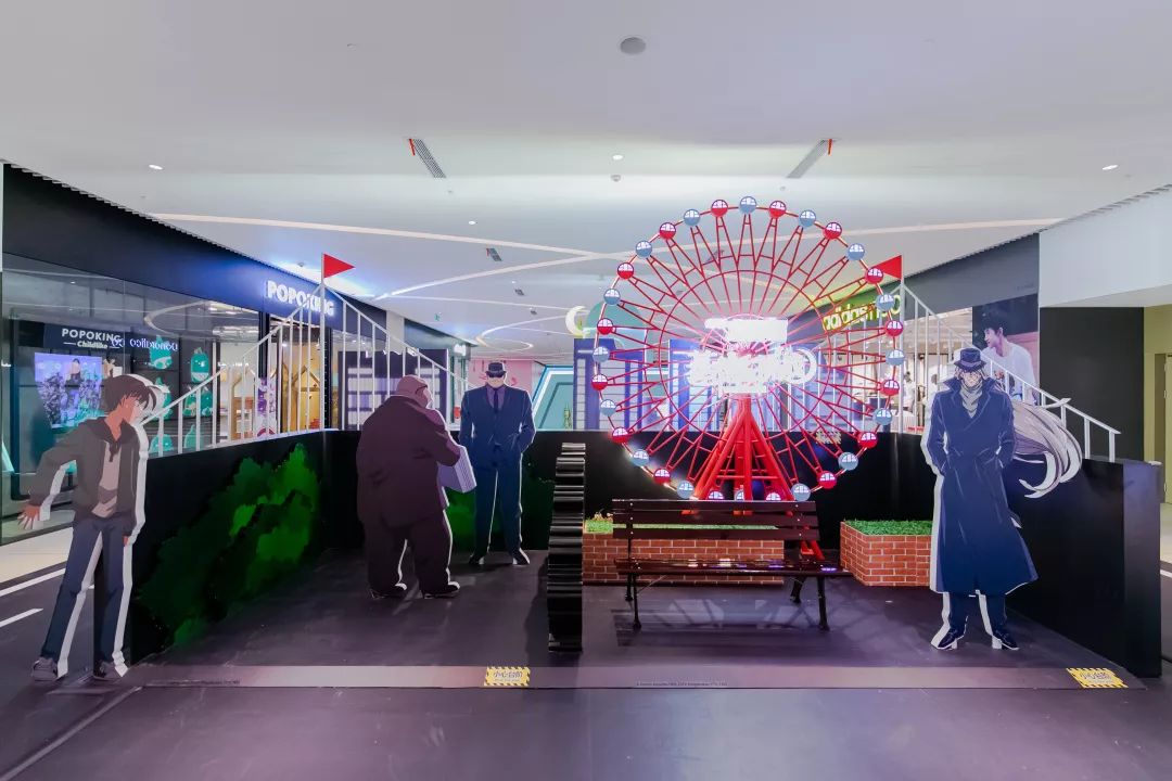 前方高能！柯南vs基德快闪店活动已上演剧情，速速前往破案 美陈网站 美陈前沿 