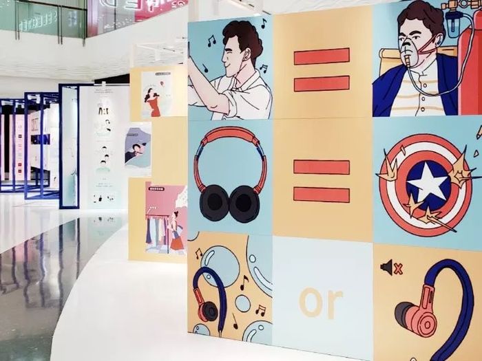 青年漫游主题快闪店展览活动，与你探究青年的生活现状 美陈网站 美陈前沿 