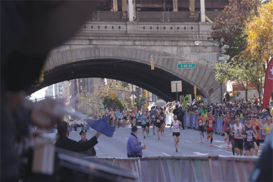 纽约马拉松赛事活动的特别助跑形式诠释了新百伦的与众不同 美陈网站 美陈前沿 