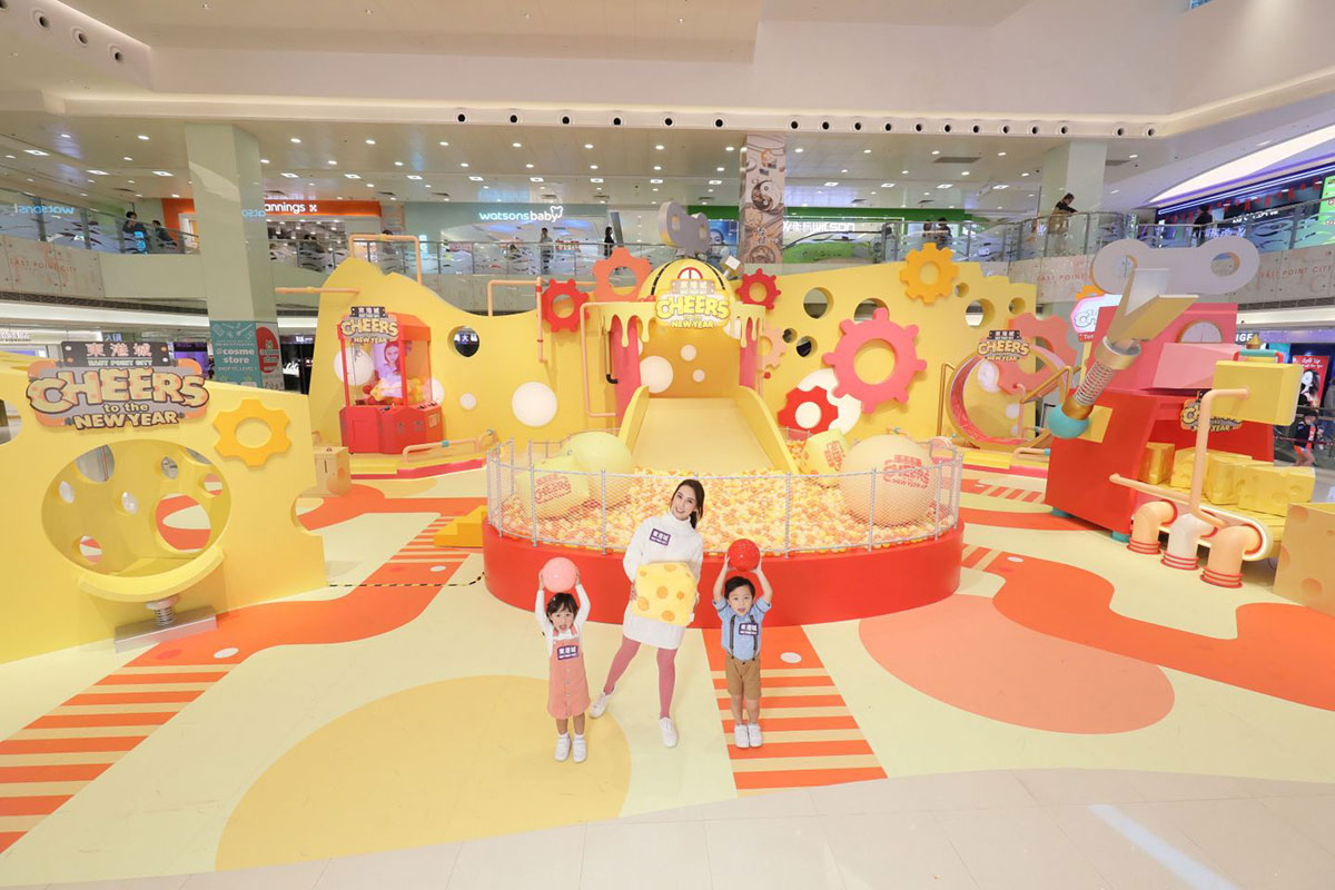 芝味开运工厂快闪店活动开工了，5大巨型芝味游戏打卡之于还能招财转运 美陈网站 美陈前沿 