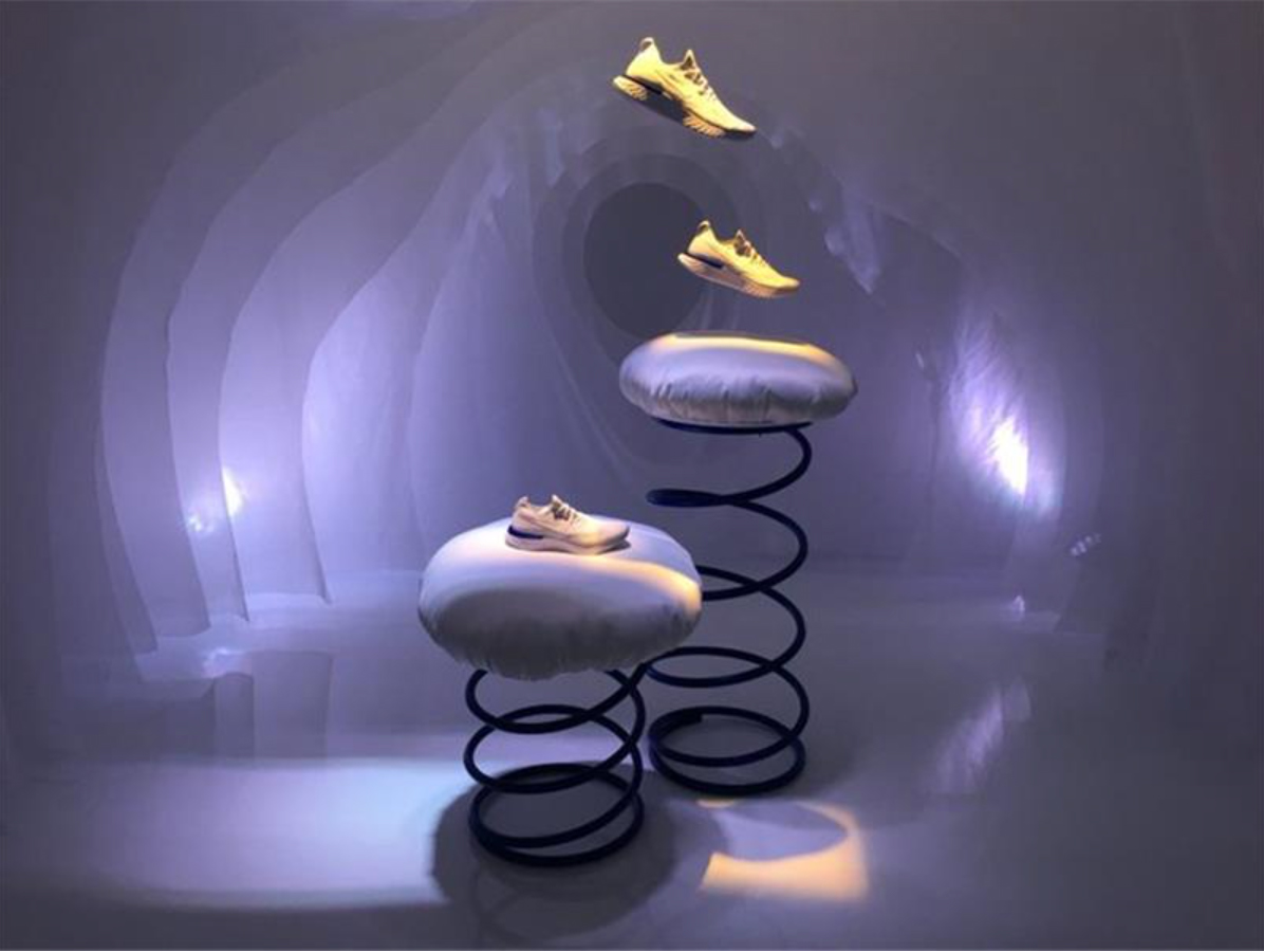 芝加哥快闪店活动策划了一个多彩的卡通仙境，在这里跑步可美了 美陈网站 美陈前沿 