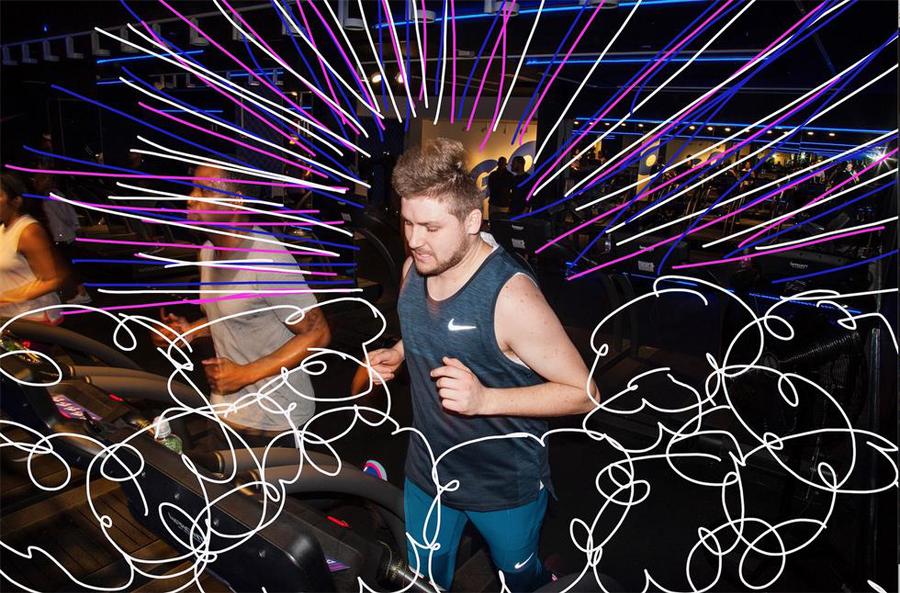 芝加哥快闪店活动策划了一个多彩的卡通仙境，在这里跑步可美了 美陈网站 美陈前沿 