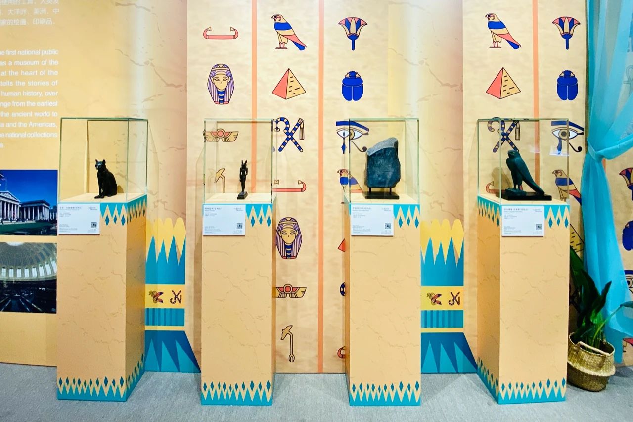 埃及萌神IP形象快闪店展览活动亮了，带你重回神秘色彩的古埃及 美陈网站 美陈前沿 
