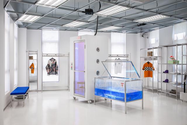 实验室主题的潮牌集合快闪店展览活动策划太街头范了，酷！ 美陈网站 美陈前沿 