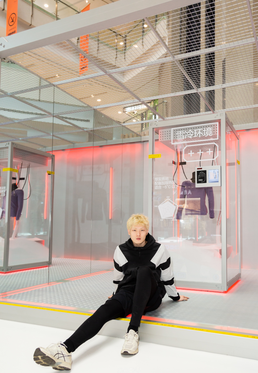 蕉内这场热皮实验室快闪店活动策划，简直就是同款的“西部世界” 美陈网站 美陈前沿 