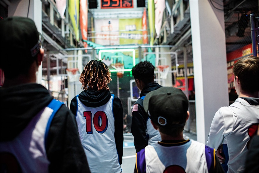 耐克Kids的品牌体验活动策划了一个以游戏为中心的篮球线下活动 美陈网站 美陈前沿 