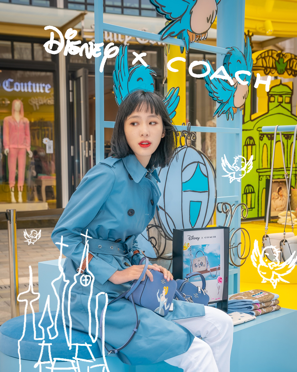 COACH×迪士尼闪耀自我魅力快闪店活动策划为你圆一场公主梦 美陈网站 美陈前沿 