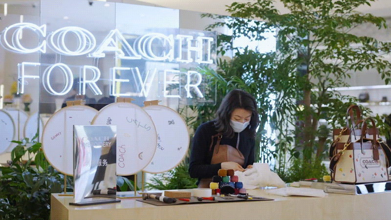 Coach Forever森林秘境快闪店活动策划焕发出春日的灵动气息 美陈网站 美陈前沿 