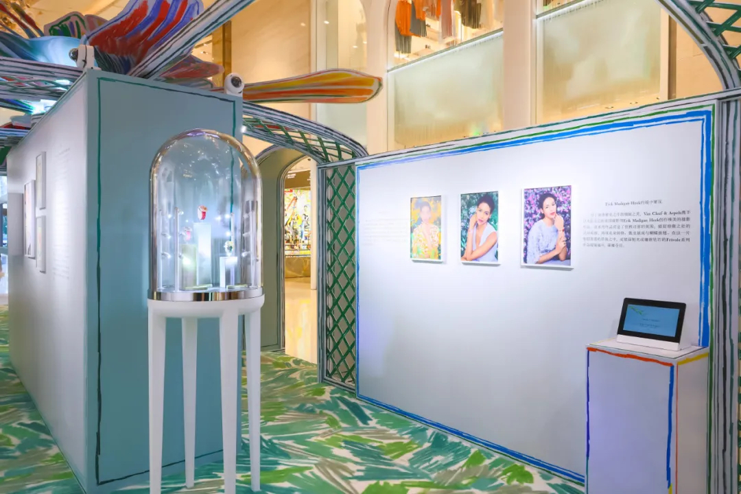 梵克雅宝春之花园快闪店活动策划以四个缤纷空间倾听春日序曲 美陈网站 美陈前沿 