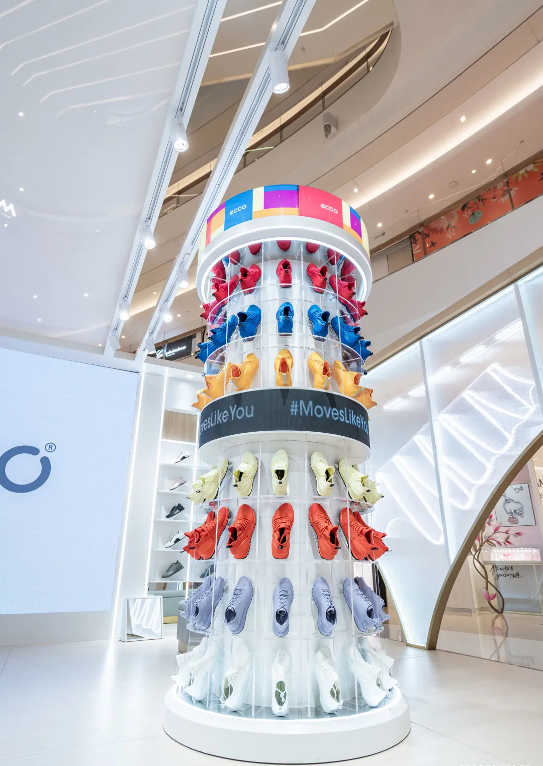 ECCO精心打造的自然美学快闪活动策划任你解锁春日里的自然情怀 美陈网站 美陈前沿 