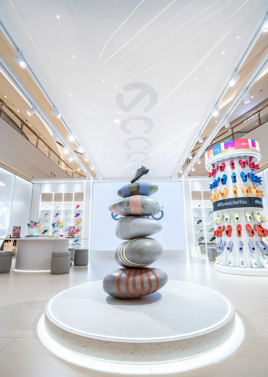 ECCO精心打造的自然美学快闪活动策划任你解锁春日里的自然情怀 美陈网站 美陈前沿 