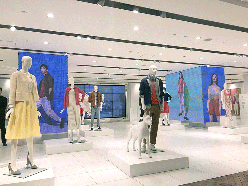 优衣库新品发布会落地全球最大的旗舰店 美陈网站 美陈前沿 