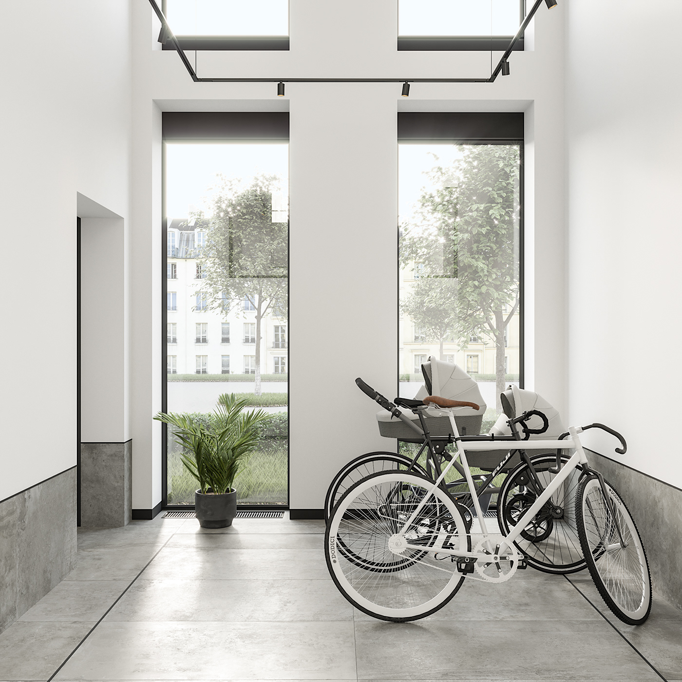 现代和古典元素的混合也能成就这般特色的、艺术的、个性化的空间设计 美陈网站 美陈前沿 