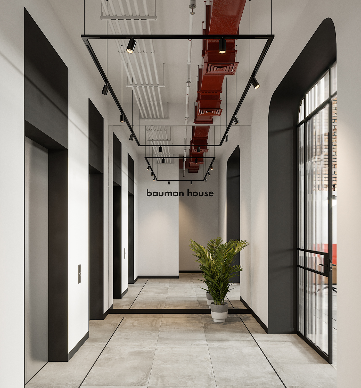 现代和古典元素的混合也能成就这般特色的、艺术的、个性化的空间设计 美陈网站 美陈前沿 