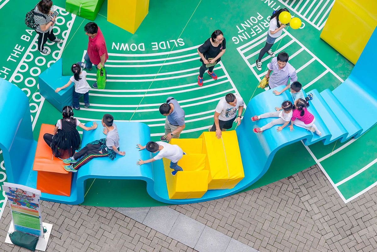 以互动为主导的美陈设计更能吸引游客驻留，同样也带动了周围的商圈 美陈网站 美陈前沿 