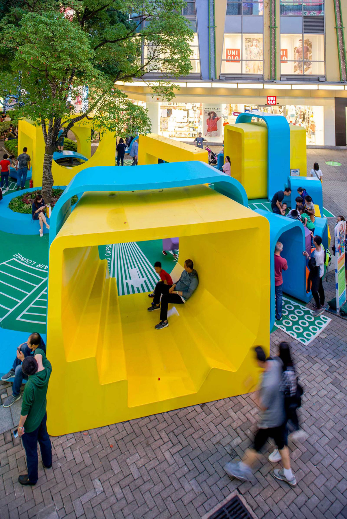 以互动为主导的美陈设计更能吸引游客驻留，同样也带动了周围的商圈 美陈网站 美陈前沿 