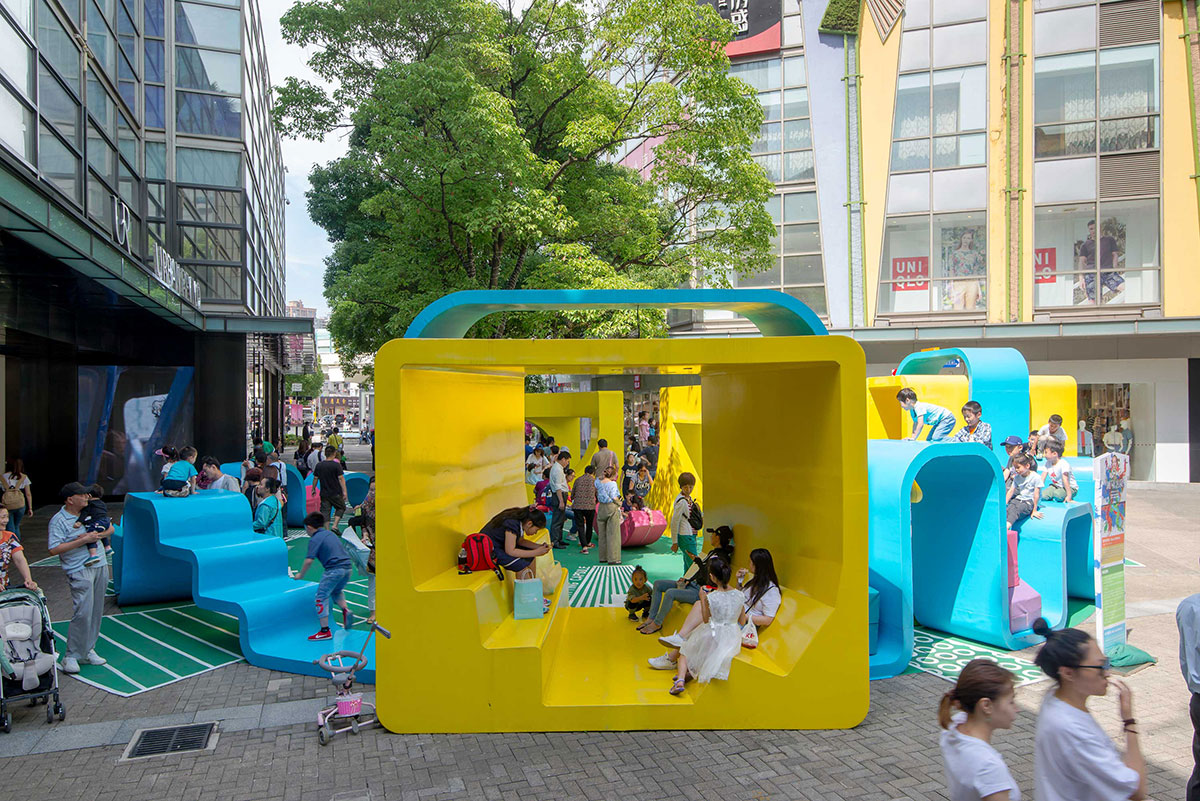 以互动为主导的美陈设计更能吸引游客驻留，同样也带动了周围的商圈 美陈网站 美陈前沿 