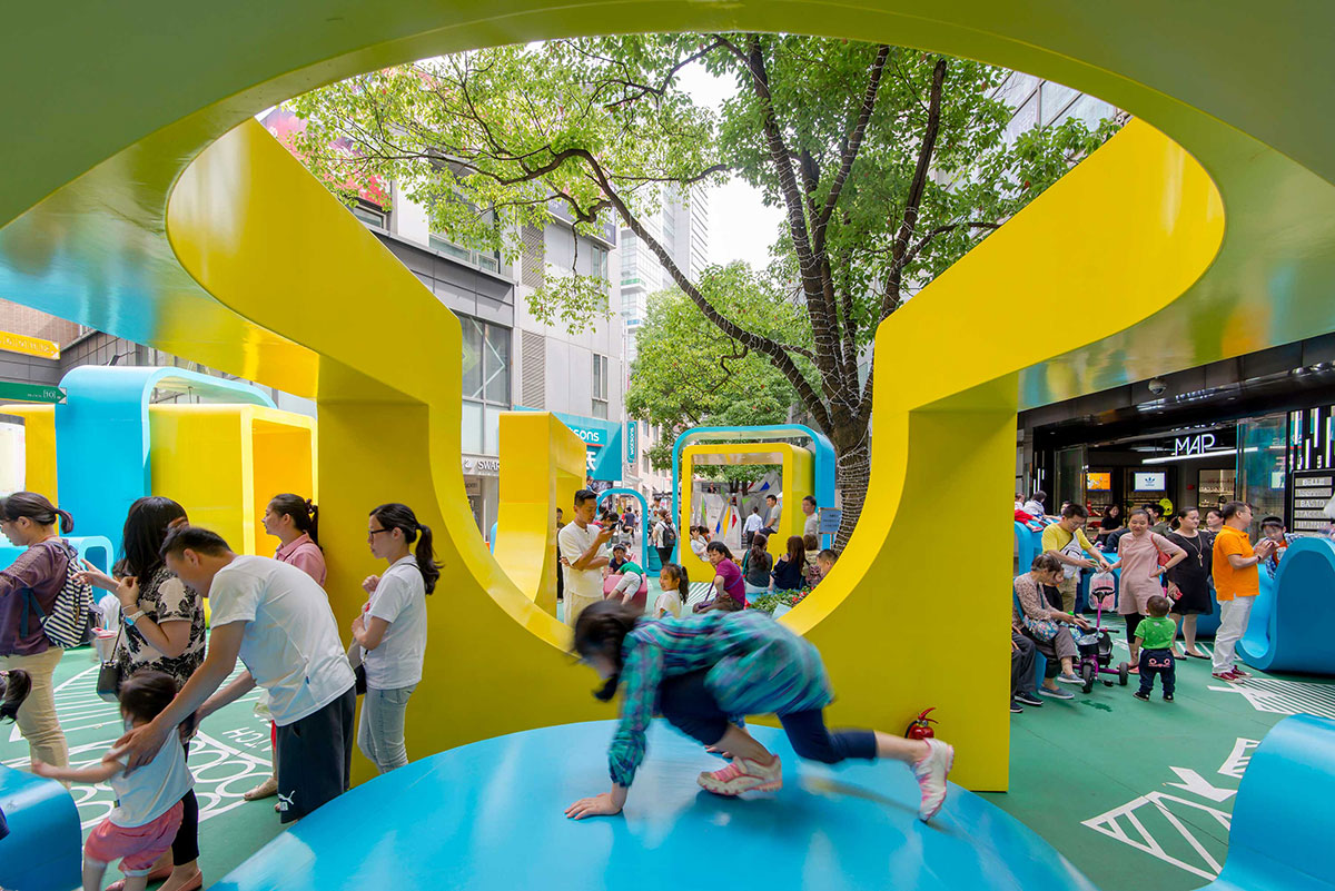 以互动为主导的美陈设计更能吸引游客驻留，同样也带动了周围的商圈 美陈网站 美陈前沿 