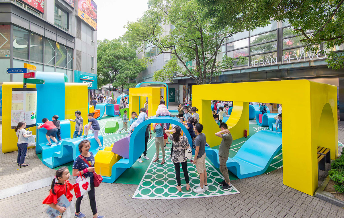 以互动为主导的美陈设计更能吸引游客驻留，同样也带动了周围的商圈 美陈网站 美陈前沿 