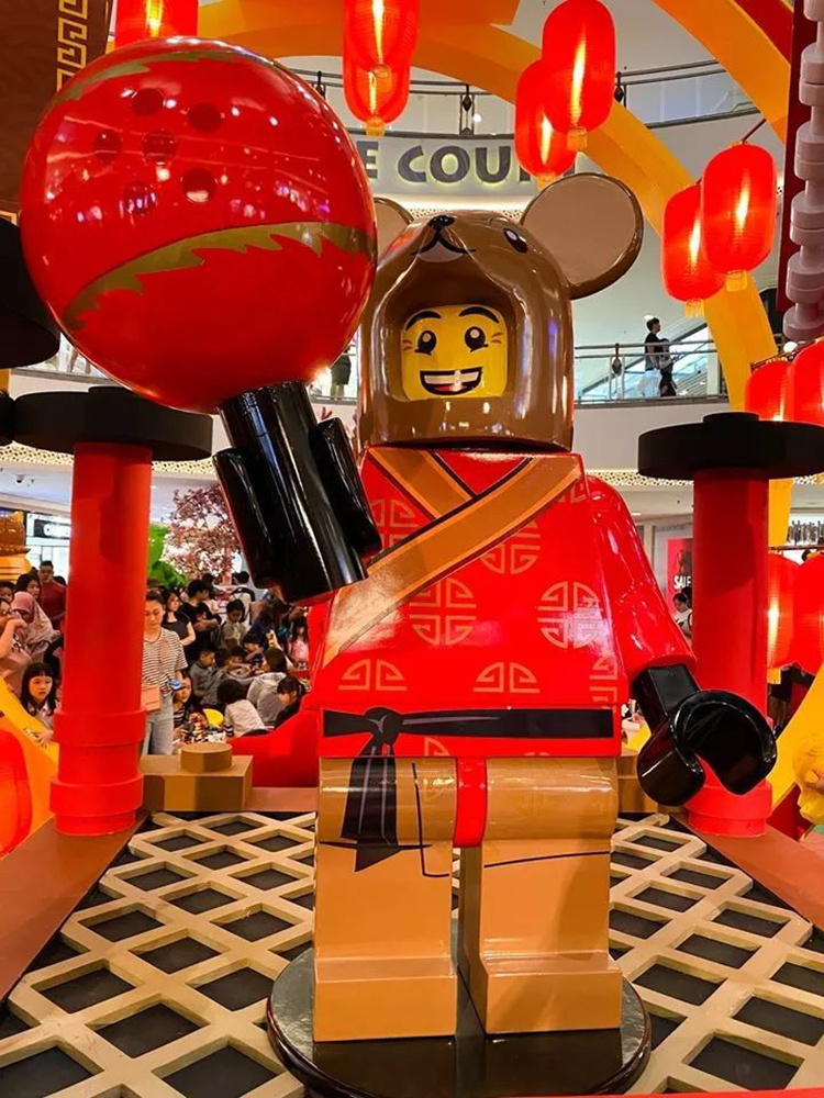 新春商场展览活动就该别开生趣，就算中西合璧也是年味十足 美陈网站 美陈前沿 