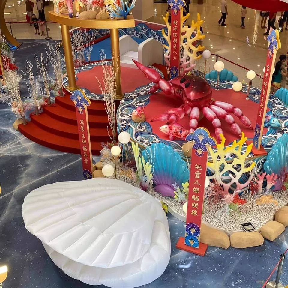 新春商场展览活动就该别开生趣，就算中西合璧也是年味十足 美陈网站 美陈前沿 