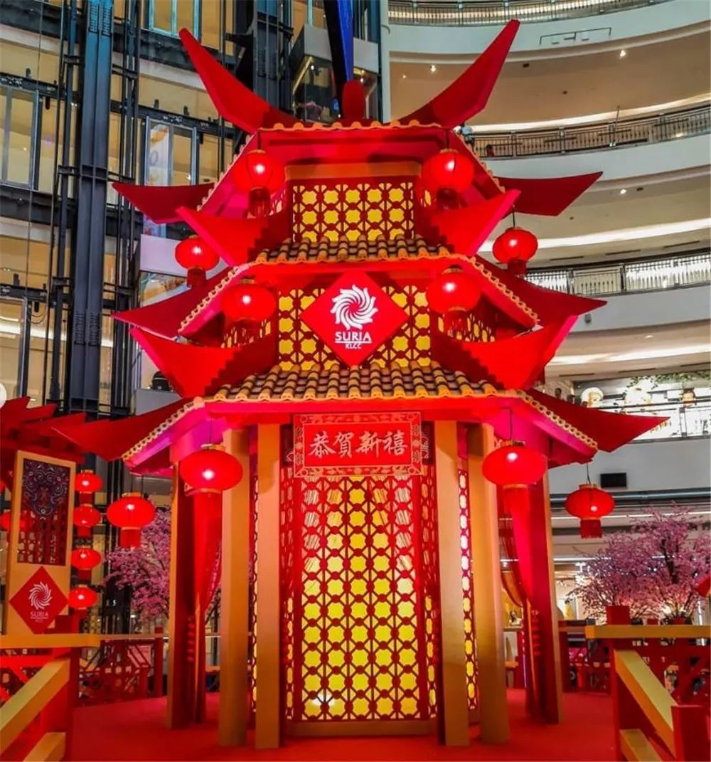 新春商场展览活动就该别开生趣，就算中西合璧也是年味十足 美陈网站 美陈前沿 