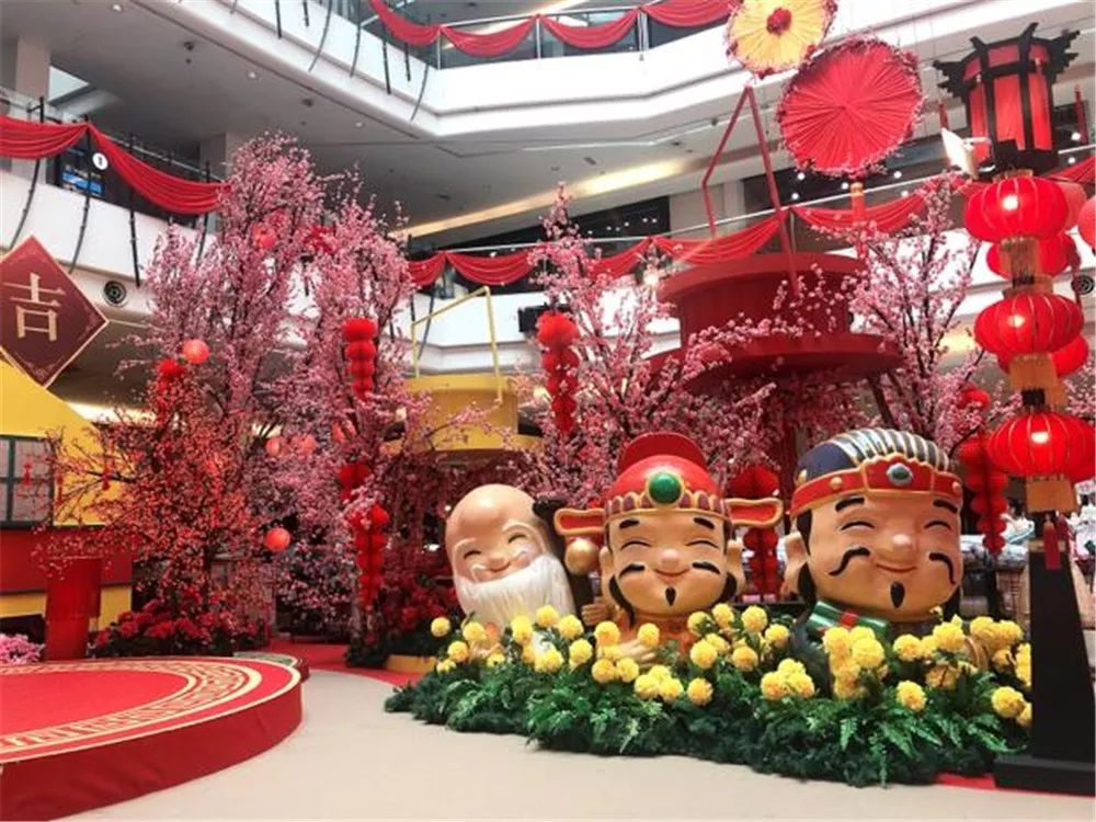 新春商场展览活动就该别开生趣，就算中西合璧也是年味十足 美陈网站 美陈前沿 