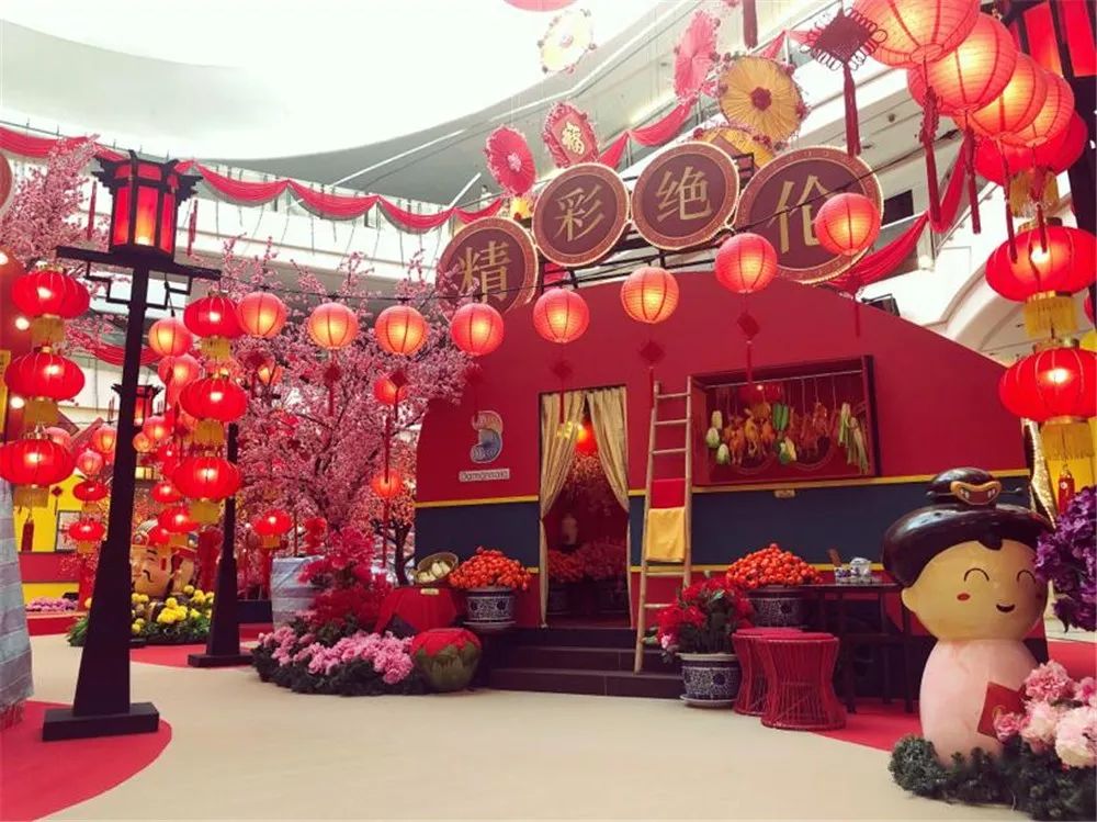 新春商场展览活动就该别开生趣，就算中西合璧也是年味十足 美陈网站 美陈前沿 