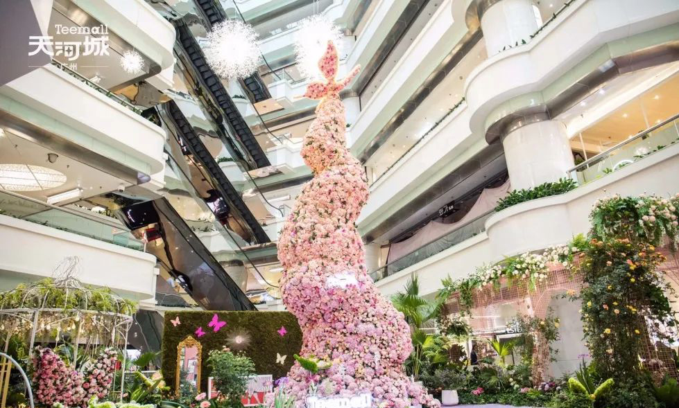 春暖花开，天河城主题美陈展览活动喊你来一场繁华盛宴 美陈网站 美陈前沿 