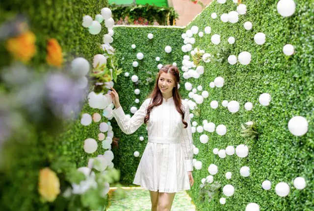 我的秘密花园展览活动神秘开展，更有专属花系颜色可以测试 美陈网站 美陈前沿 