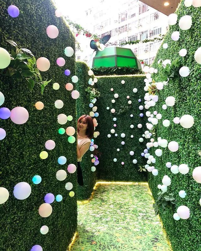 我的秘密花园展览活动神秘开展，更有专属花系颜色可以测试 美陈网站 美陈前沿 