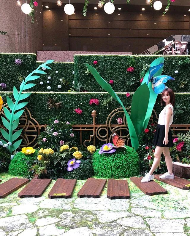 我的秘密花园展览活动神秘开展，更有专属花系颜色可以测试 美陈网站 美陈前沿 