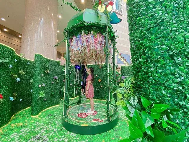 我的秘密花园展览活动神秘开展，更有专属花系颜色可以测试 美陈网站 美陈前沿 